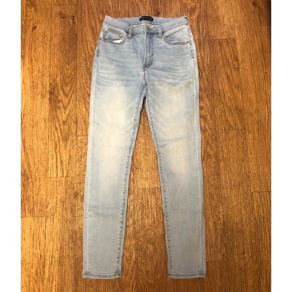 J. Crew Mercantile Light Wash Skinny Denim Blue Jeans Size 27 - Picture 2 of 12